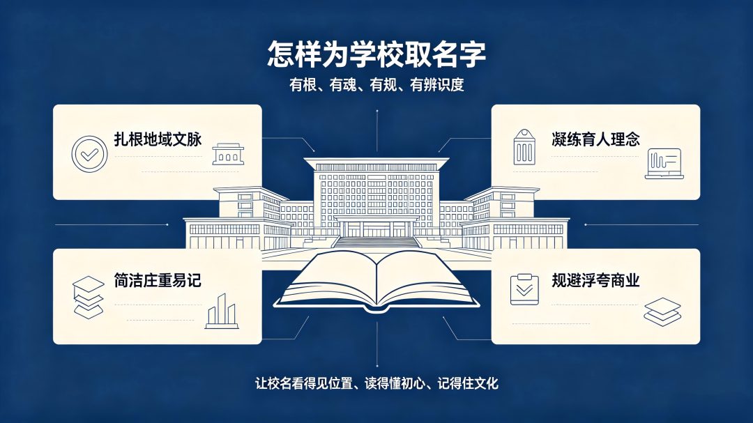 怎样给学校取名字